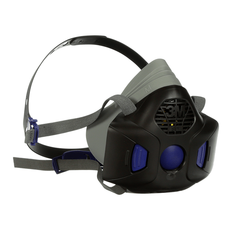 3M RESPIRADOR MEDIO ROSTRO SECURE CLICK HF-800SD