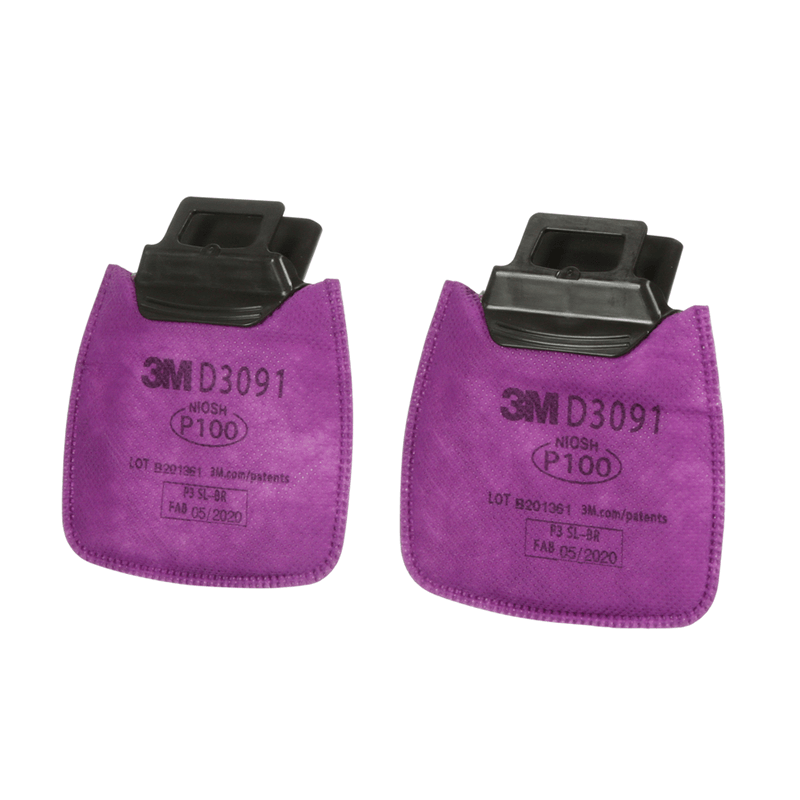3M FILTRO D3091 SECURE CLICK P100 (65182)