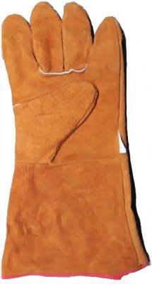 GUANTE CUERO DESCARNE AMERICANO PARA SOLDADOR