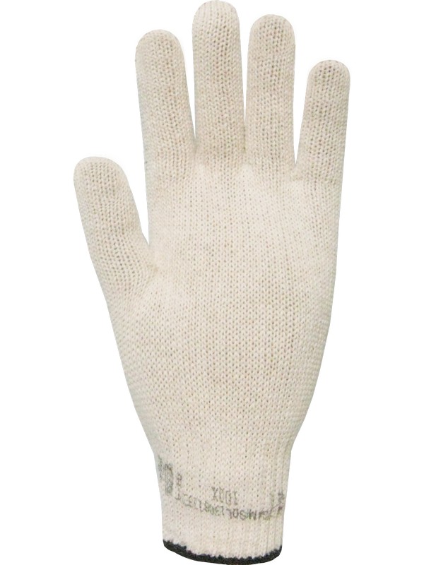 GUANTE JERSEY GALGA 7 DE ALGODÓN Y POLIÉSTER. 4 HILOS. INDUSTRIAL. 100X