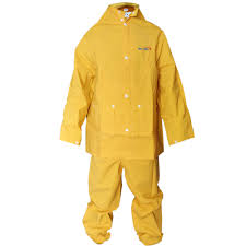 TRAJE PVC BILVEX JARDINERO AMARILLO