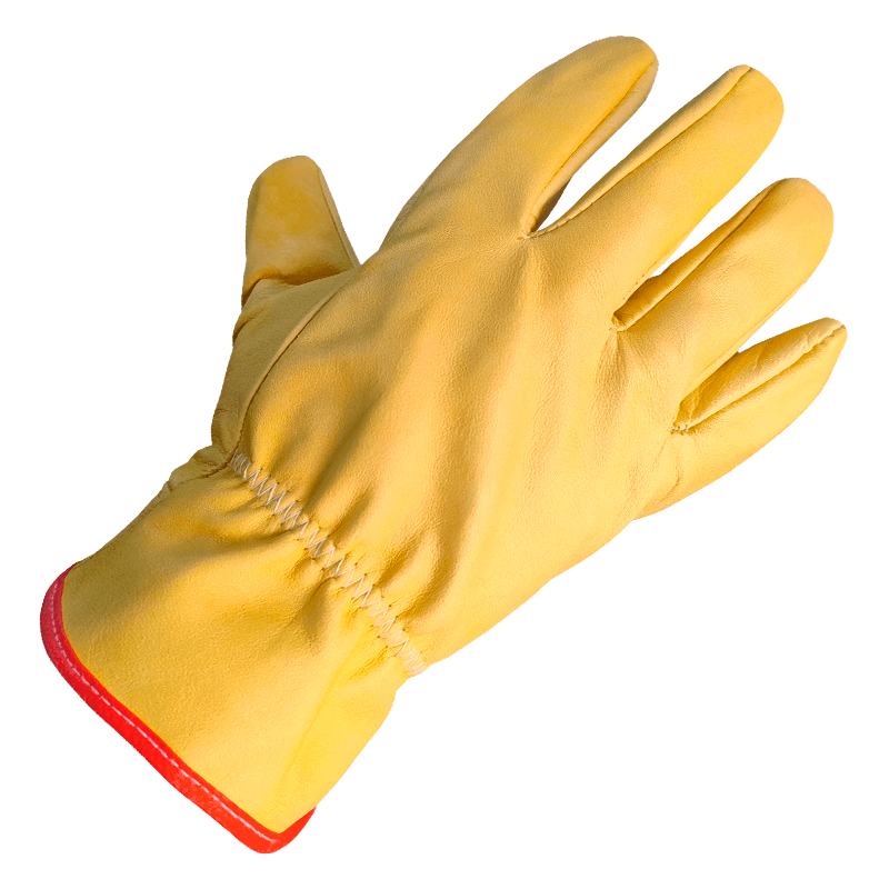 SKY GUANTE VAQUETA AMARILLA MEDIO PASEO (GV05)