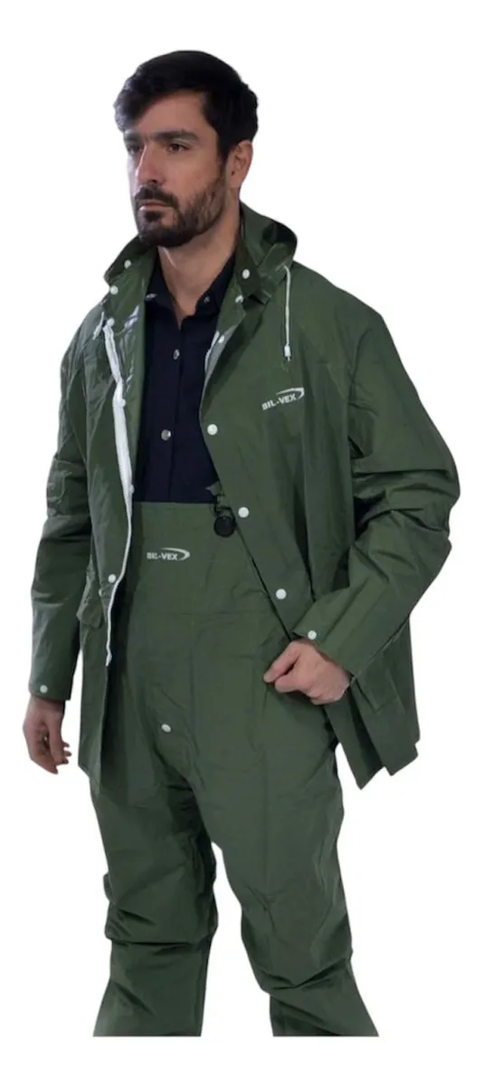 TRAJE PVC BILVEX JARDINERO VERDE